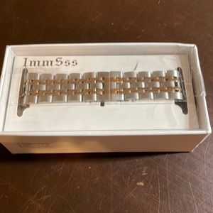 Silver/ rose gold metal band for Apple Watch  (38mm)